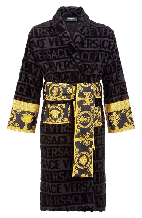 versace home collection robe|Versace robe cost.